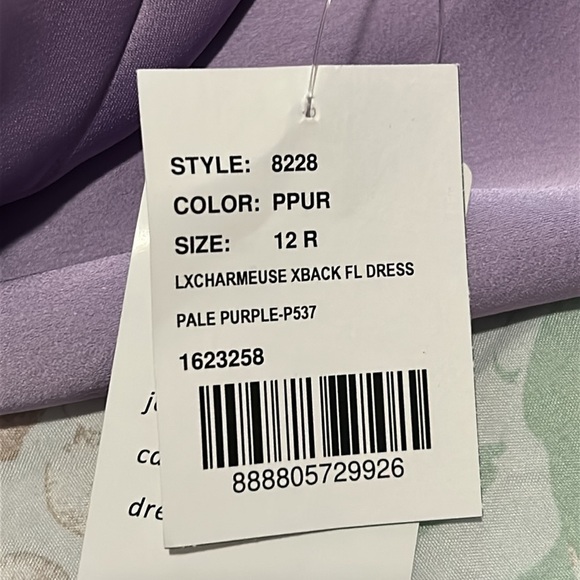 Social Bridesmaids Women’s Bridesmaid Dress – Purple – Size 12R – NWT - Picture 8 of 10